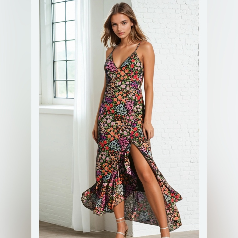 Yumi Kim - ROCK STEADY DRESS in KINGSTON GARDEN
